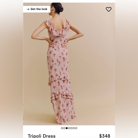 Reformation Floral Maxi Dress in Pink - Picture 2 of 5